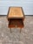 French 19th Century Louis XVI Mahogany Leather Top Side Table For Sale - Image 11 of 12