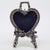 Italian Vintage Italian Handmade Genuine Silver Heart Shaped Mini Frame for Bedside Tables or Dollhouses For Sale - Image 3 of 9