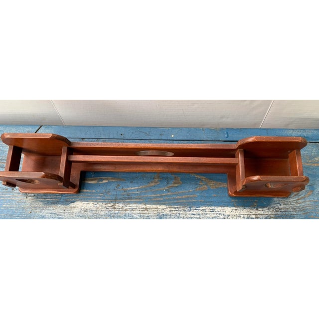 1940s Rancho Monterey Desk Organizer Letters and Mail Caddy For Sale - Image 5 of 7