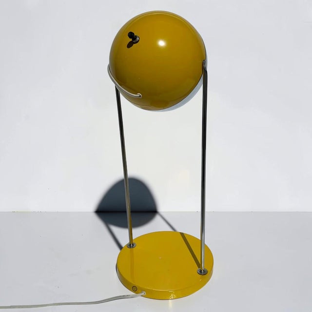 Robert Sonneman 1970s Sonneman Style Atomic Eyeball Table Lamp For Sale - Image 4 of 12