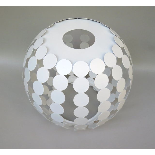 Metal Space Age Ceiling Lamp from Doria Leuchten, 1960s For Sale - Image 7 of 18