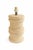Cylindrical Table Lamp in Beige Hand-Carved Stone by Pierre-Albert Tormos, 1970s For Sale - Image 6 of 8