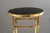 Metal Art Deco Side Table with Black Glass, Vienna, 1920s For Sale - Image 7 of 13