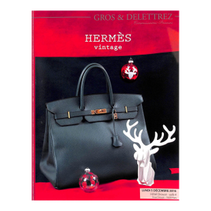 Hermès Paris Vintage Auction Catalog 2016