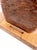 Brown Vintage French Art Deco Wooden Bookend, 1930s For Sale - Image 8 of 9