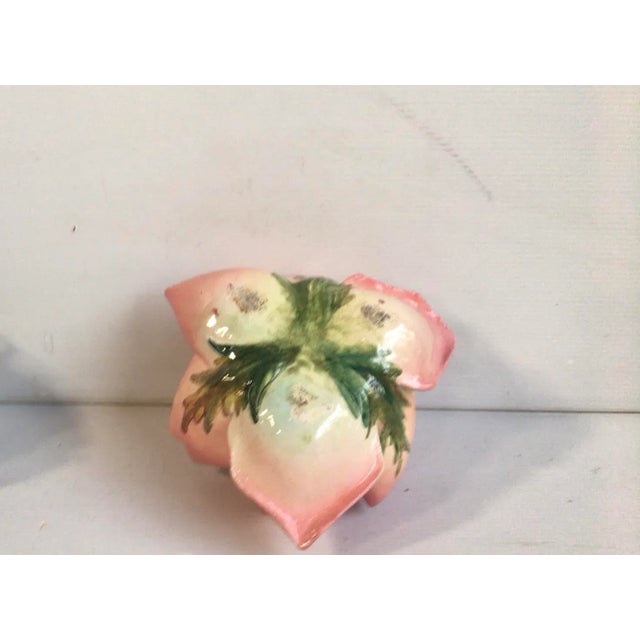 19th Century Majolica Rose Cache Pot Delphin Massier For Sale - Image 10 of 10