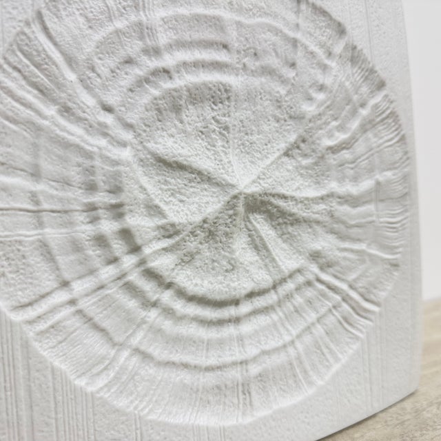 Ceramic White Ceramic Vase by Martin Freyer for Rosenthal, 1960s For Sale - Image 7 of 8