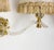Louis XV Brass and Resin Double Sconces with Lampshades, 1960s, Set of 2 For Sale - Image 6 of 15