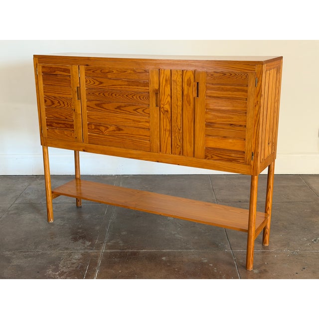 Vintage French Cabinet Sideboard by Pierre Gautier-Delaye, Attributed For Sale - Image 13 of 17