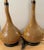 Wood English Aesthetic Movement Gourd Vases, Now as Lamps Attributed Doulton - a Pair For Sale - Image 7 of 11