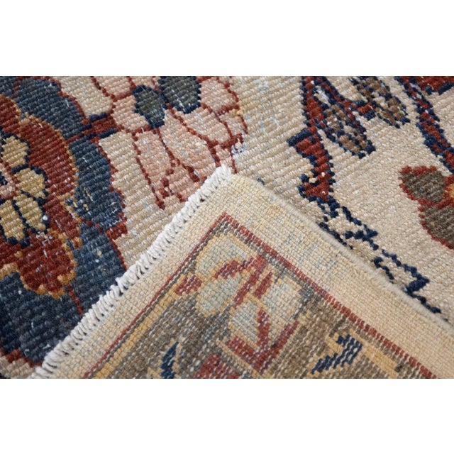 Antique Persianl Mahal Sultanabad Rug 8'6'' X 11'1'' For Sale - Image 10 of 10