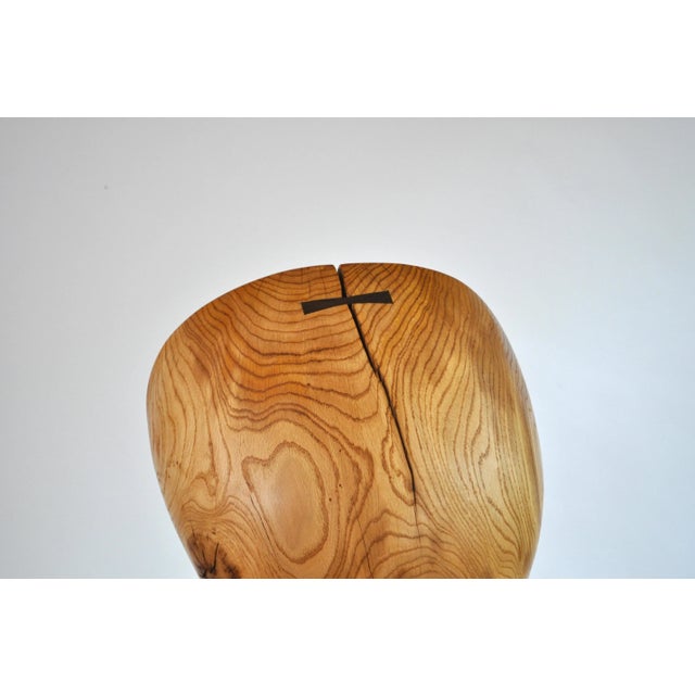 Olive Oak Sculpture by Jörg Pietschmann For Sale - Image 8 of 11