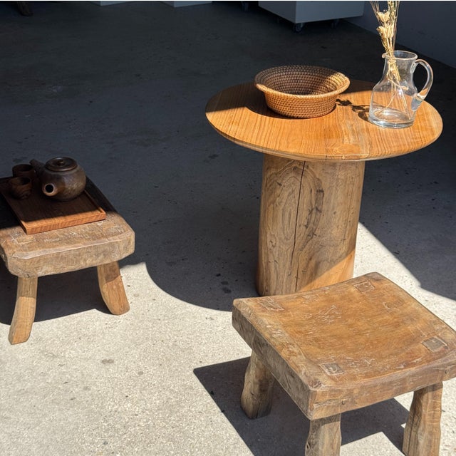 Small Stool in Teak For Sale - Image 14 of 18