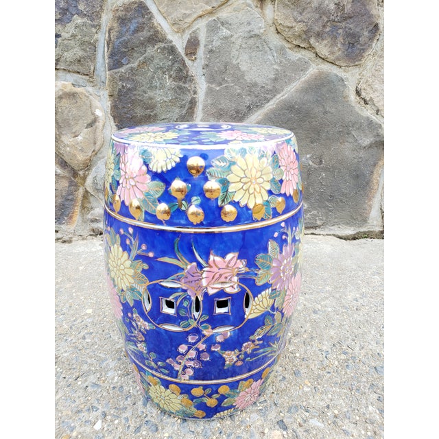 Vintage Chinese Ceramic Garden Stool Chairish