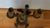 Rembrandt Antique Bouillotte Iron Tole Lamp, 1920s For Sale - Image 10 of 12