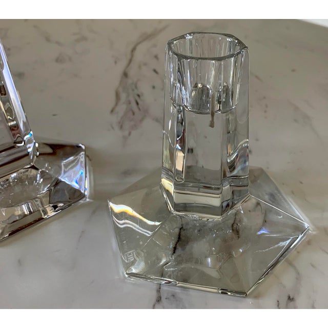 Vintage Tiffany & Co. Frank Lloyd Wright Foundation Clear Lead Crystal