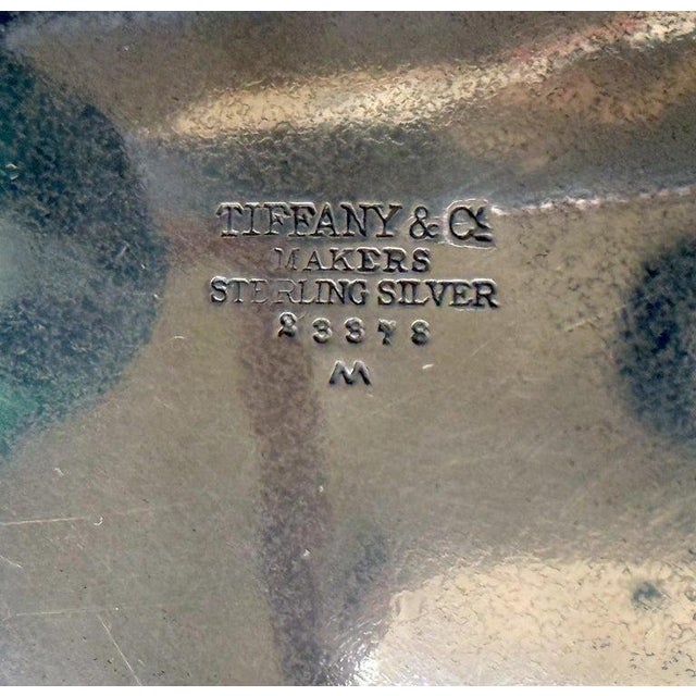 Late 20th Century Sterling Silver Tray in Leaf Form by Tiffany & Co. For Sale - Image 16 of 16