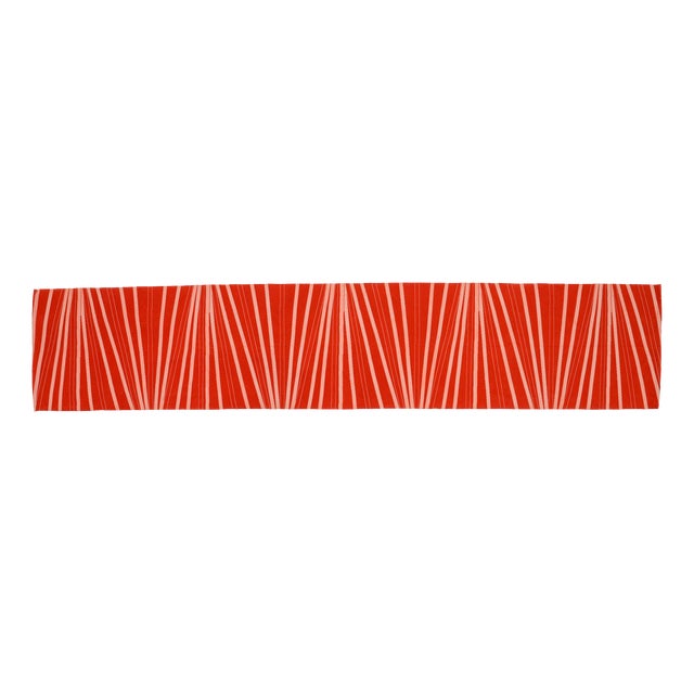 Japanese Ceremonial Silk Table Runner by Renaras For Sale