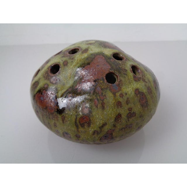 Danish Studio Ceramic Vase, 1960s For Sale - Image 15 of 15