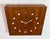 Vintage Brown Wooden Wall Clock from Seiko, 1980s For Sale - Image 4 of 16