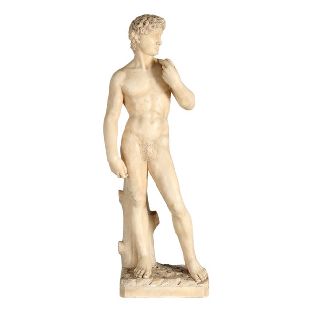 Alabaster Figure of David For Sale