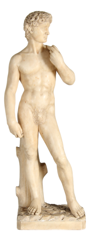 Alabaster Figure of David