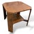 Arts & Crafts Oak Occasional Side Table with Lower Shelf For Sale - Image 5 of 8