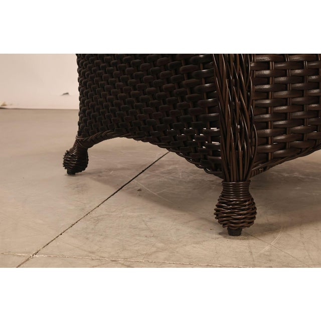 Northcape Pair of 'Richmond' Outdoor Wicker Patio Armchairs For Sale - Image 10 of 18