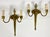 Antique Double Arm Wall Lights in Bronze, 1930, Set of 2 For Sale - Image 6 of 6