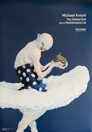 Michael Kvium, The Naked Eye on a Welldressed Lie III, Print