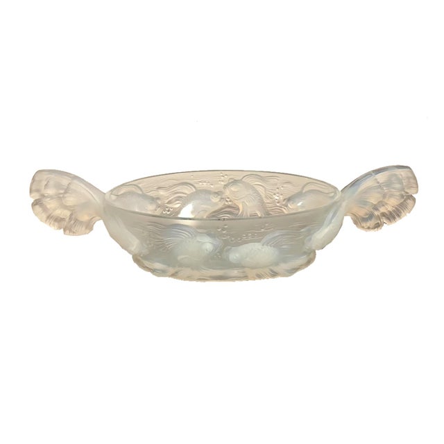 Glass Bowl by Verlys For Sale - Image 5 of 8
