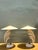 Late 20th Century Vintage Michael Taylor Palm Frond Table Lamps - Pair For Sale - Image 5 of 13