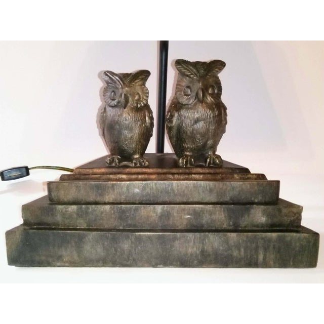 Stunning Vintage Frederick Cooper Owl Table Lamp Elevate your space with this exquisite piece of illuminated art from the...