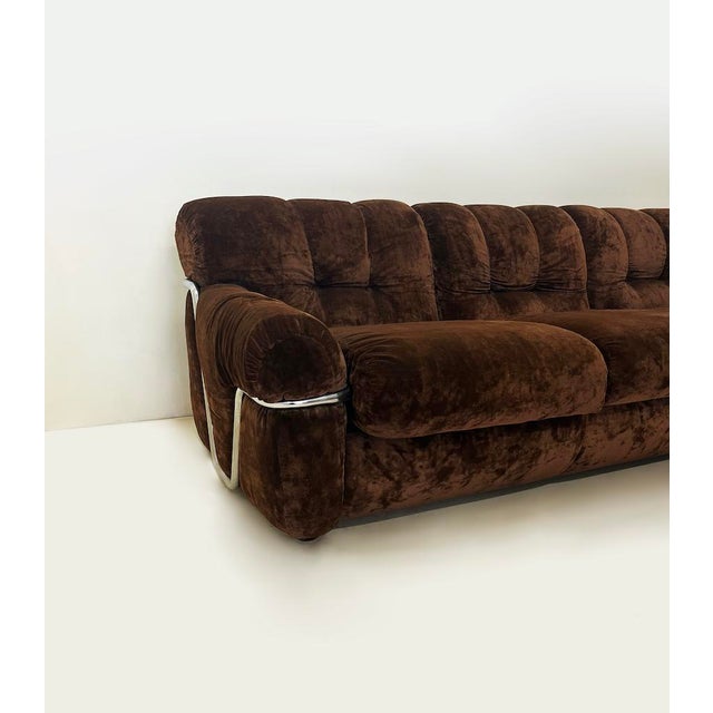 Metal Wopps Sofa by Ernesto Radaelli, 1970s For Sale - Image 7 of 9