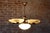 Art Deco Salon Chandelier in Brass, 1920s For Sale - Image 11 of 16