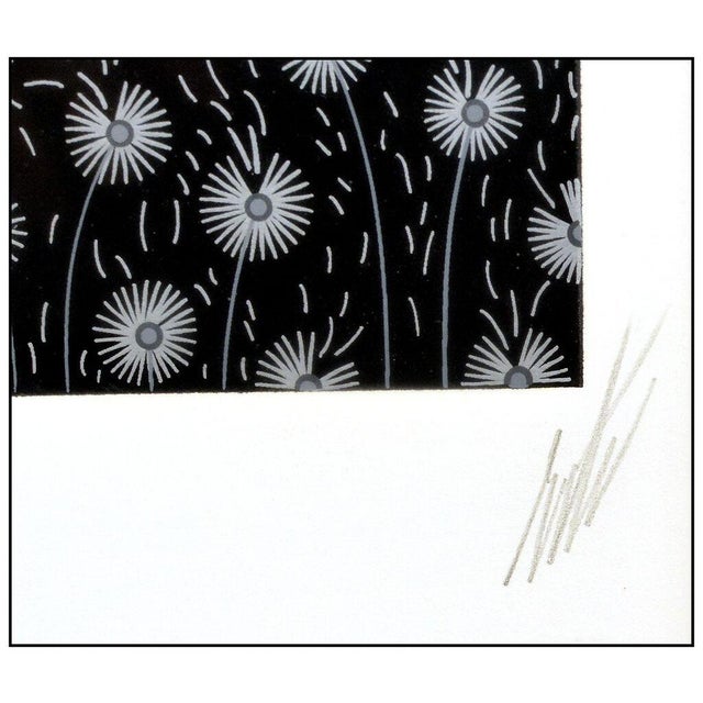Art Deco 1980s Summer Snow, Erté For Sale - Image 3 of 5