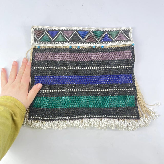 Glass Early 20th Century Ndebele Beaded Girls Skirt MATTER COLLECTION For Sale - Image 7 of 7