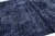 Midnight Indigo Vintage Overdyed Persian Rug – Distressed Hand-Knotted Wool For Sale In New York - Image 6 of 10