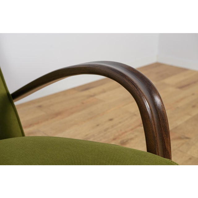 Model H-269 Lounge Chair by Jindřich Halabala for Up Závody, 1930s For Sale - Image 9 of 14