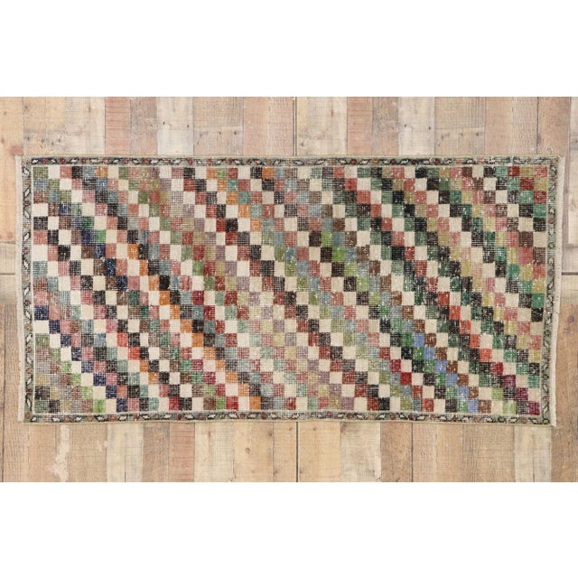 Vintage Turkish Sivas Rug - 02'10 X 05'07 For Sale - Image 9 of 10