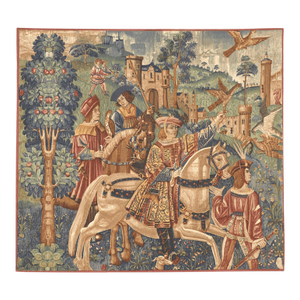 Depart Pour La Chasse Silkscreen Tapestry - 220 X 245 Cm (7'3" X 8'0") - Requires Rod Size 6