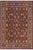 Elegant Floral Pak-Persian Maroon/Blue Wool Rug - 9'1'' X 12'2'' For Sale - Image 9 of 9