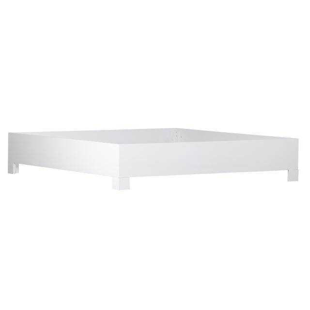 Not Yet Made - Made To Order Ivy Standard Bed King, White For Sale - Image 5 of 5