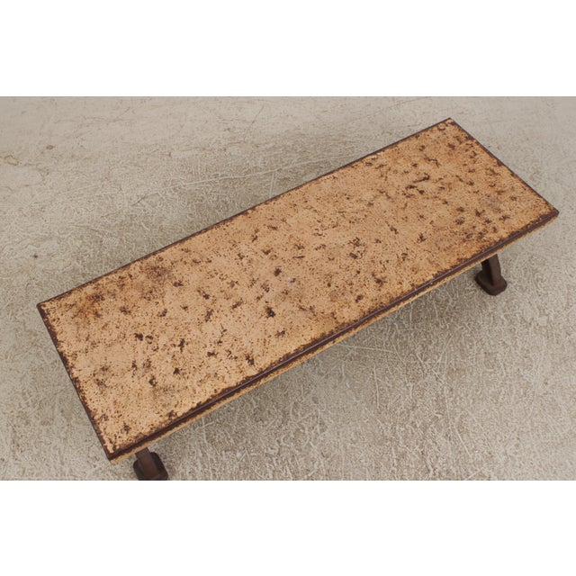 Restoration Hardware Restoration Hardware Industrial Steel & Iron Coffee Table For Sale - Image 4 of 14