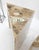Mid 20th Century Pair Midcentury Marble Onyx Triangle Shape End Side Tables Night Stands Mint! For Sale - Image 5 of 13