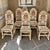 This set of six Renaissance Revival dining chairs features the bold lines and carved detail that give the style its...