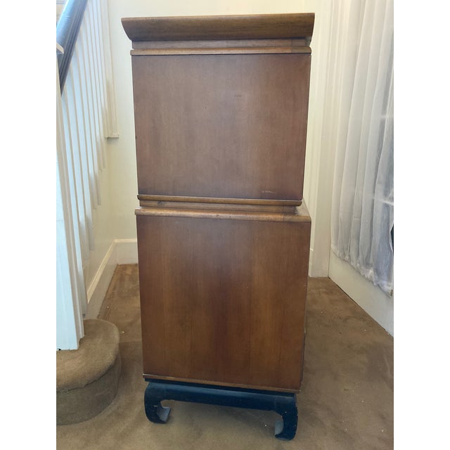 Kent Coffey Chinoiserie Amerasia Highboy Bachelors Chest Chairish