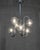 Italian Space Age Chandelier in Chrome, 1970s For Sale - Image 3 of 6