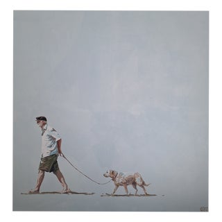Joanna Woyda, The Beach: A Walk, 2026, Acrylic on Canvas For Sale