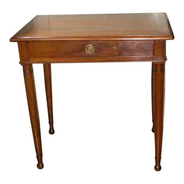 French Antique Directoire Side Table For Sale